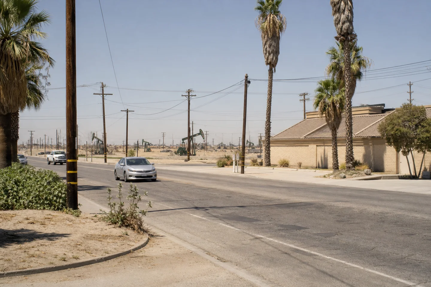 Bakersfield cityscape