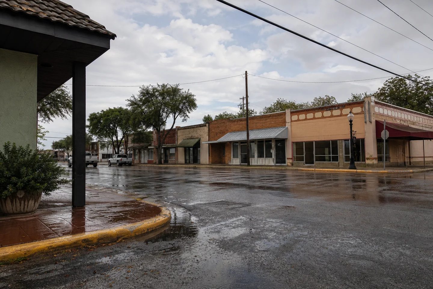 Beeville, TX cityscape