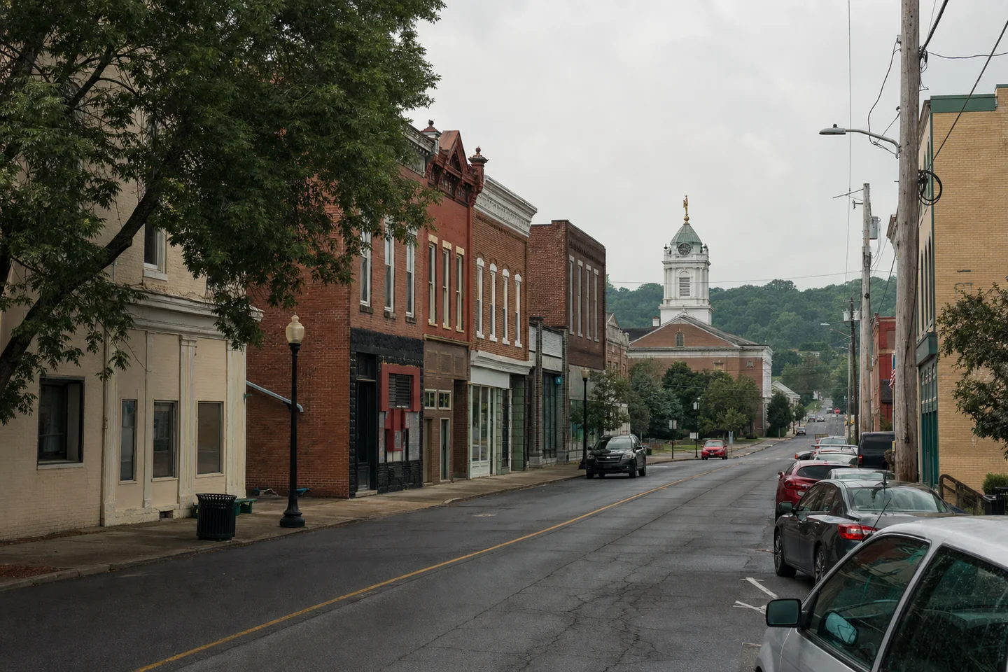 Bellefontaine, OH cityscape