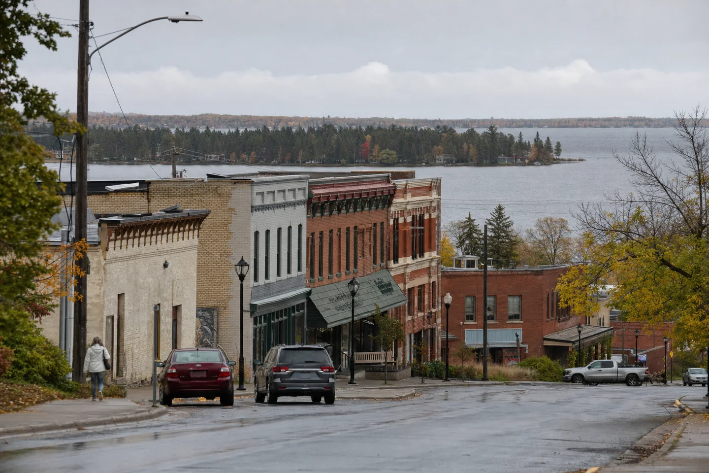 Bemidji, MN cityscape