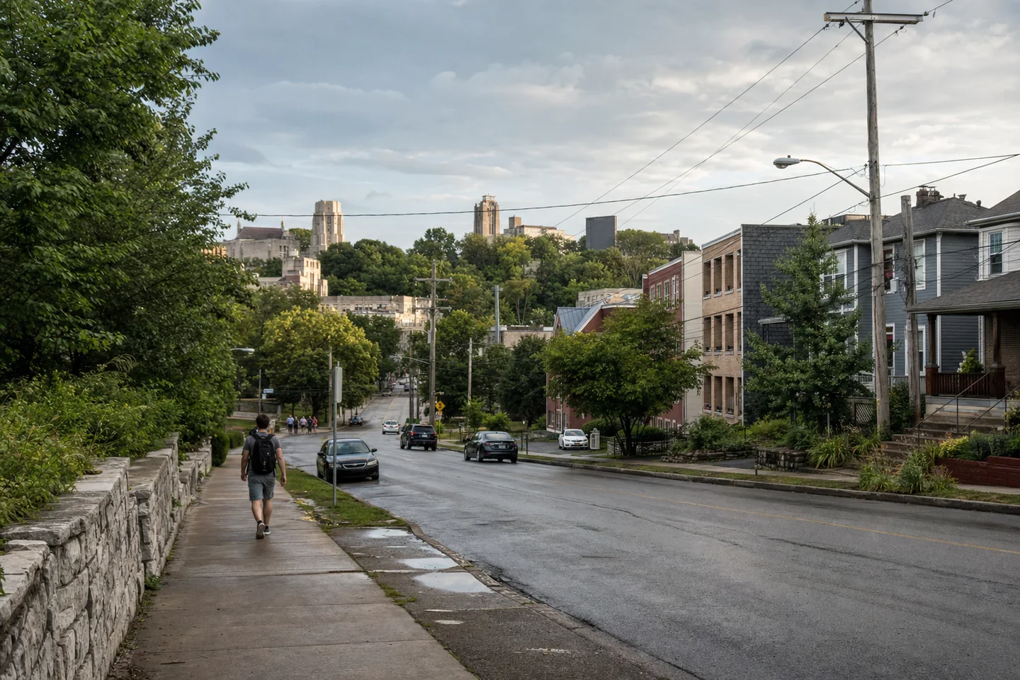 Bloomington, IN cityscape