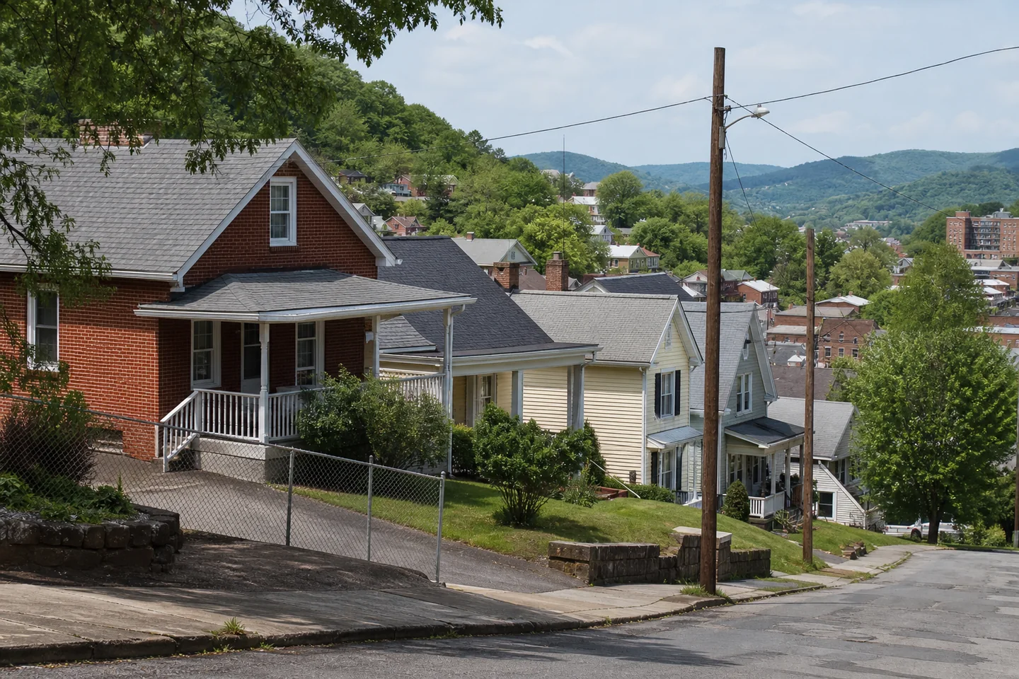 Bluefield, WV cityscape