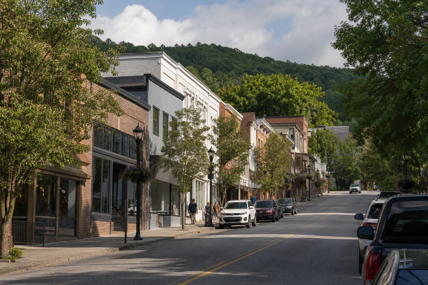 Boone, NC cityscape