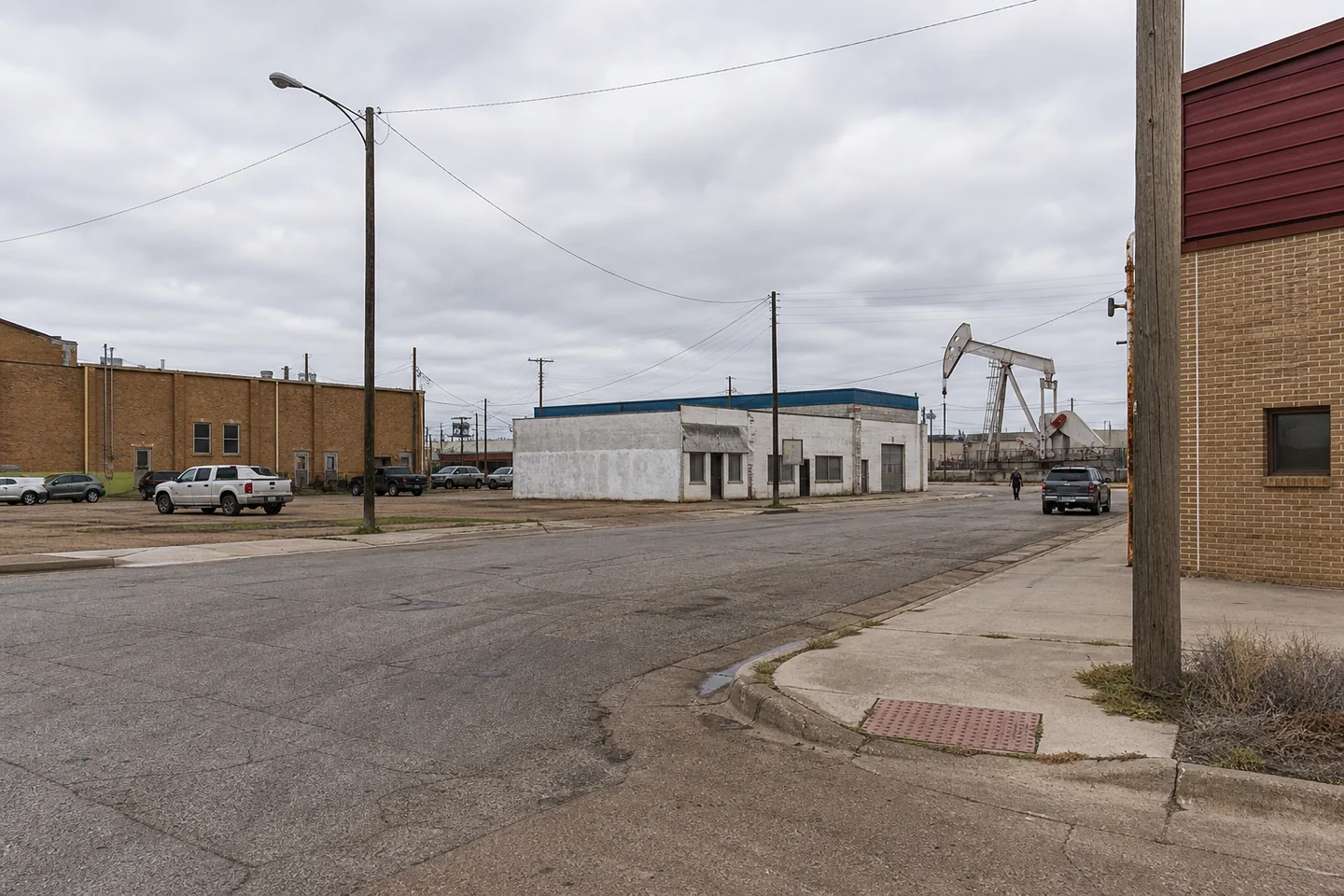 Borger, TX cityscape