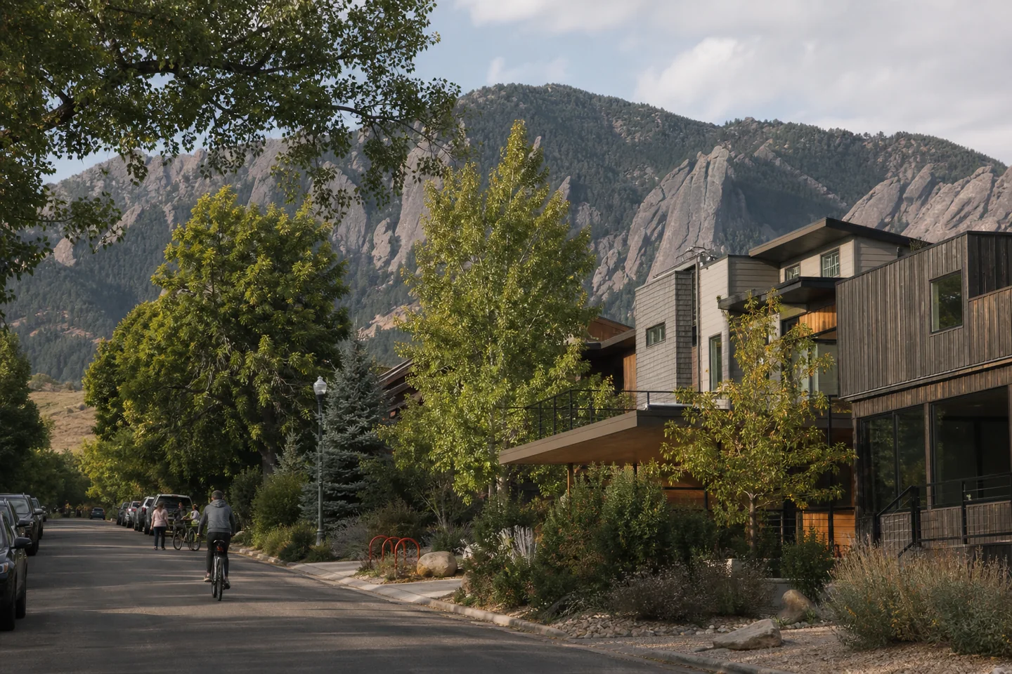 Boulder, CO cityscape
