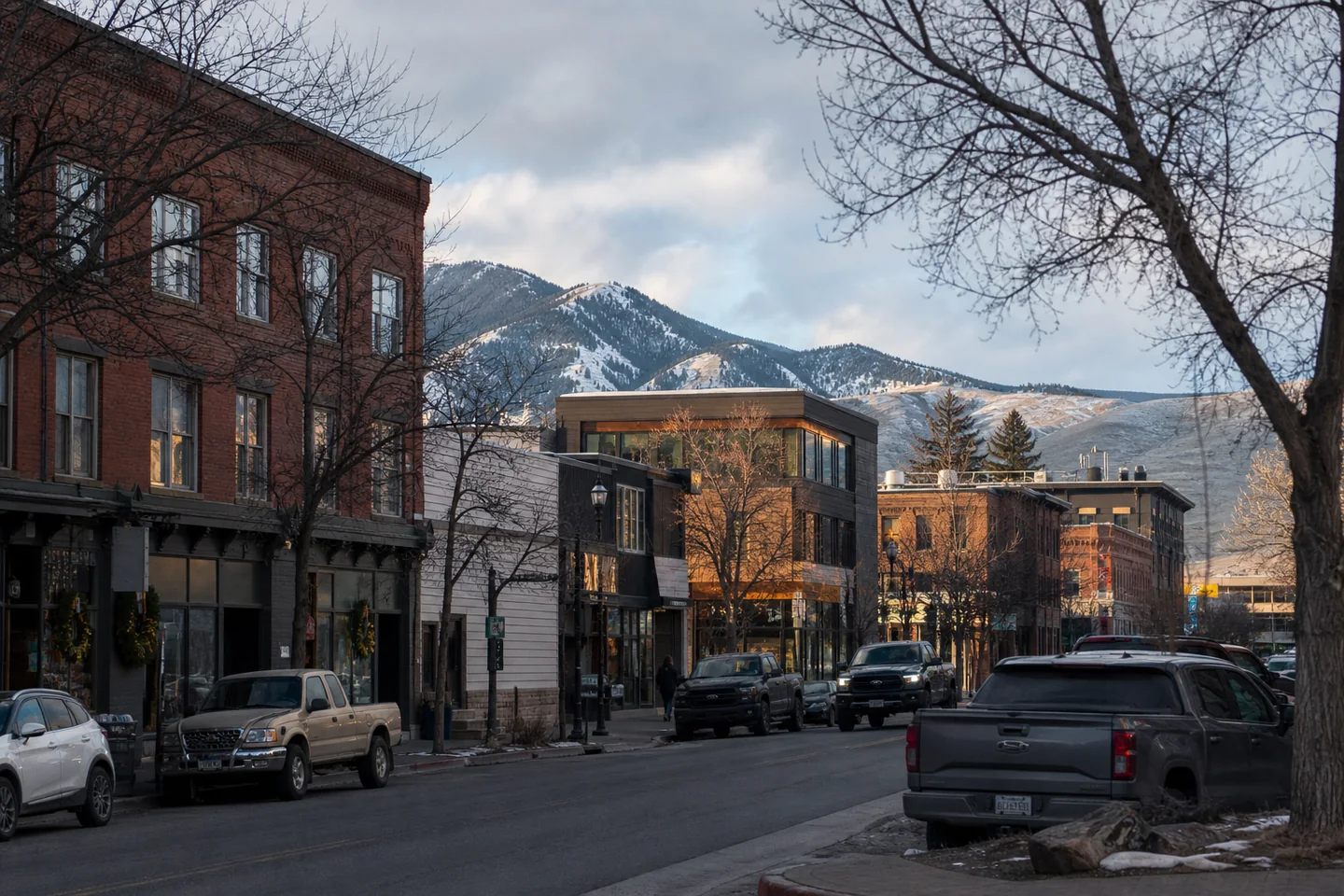 Bozeman, MT cityscape