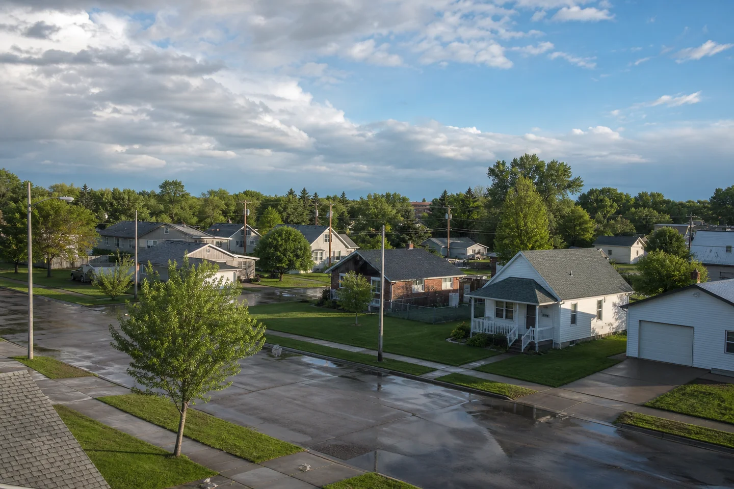 Brookings, SD cityscape
