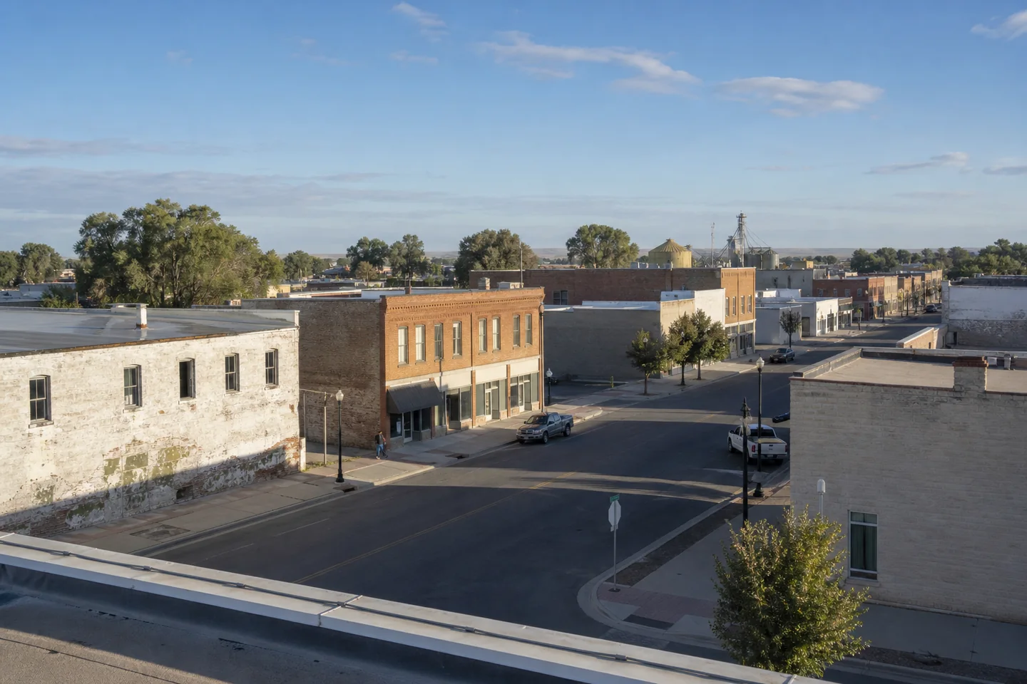 Burley, ID cityscape