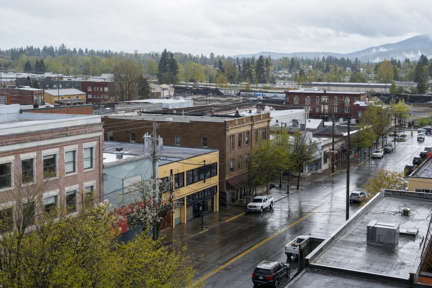 Centralia, WA cityscape