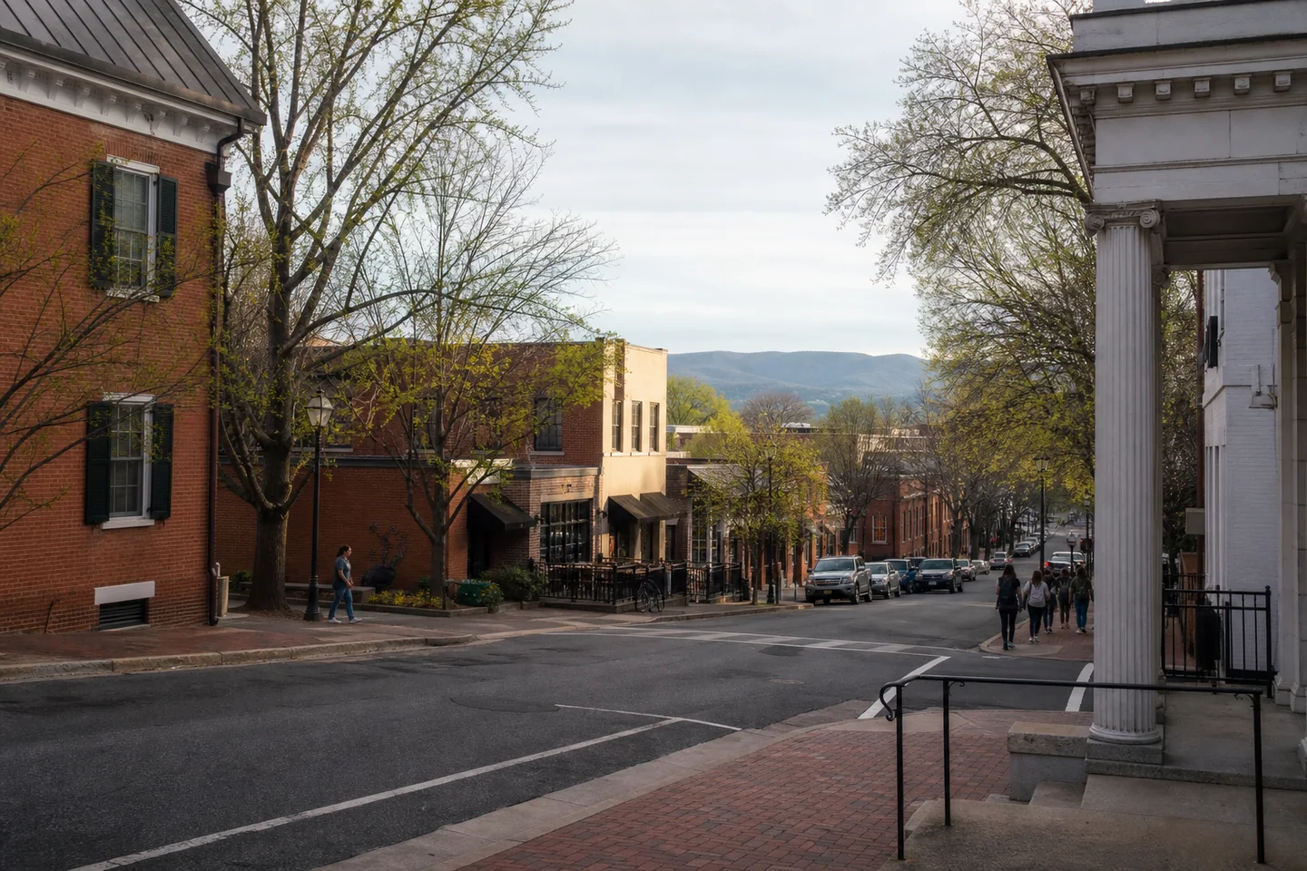 Charlottesville, VA cityscape