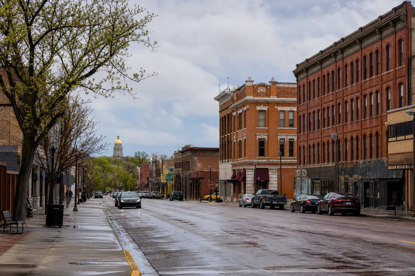Cheyenne, WY cityscape