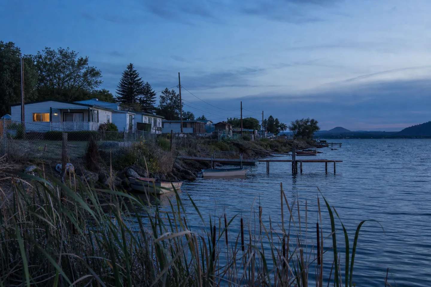 Clearlake, CA cityscape