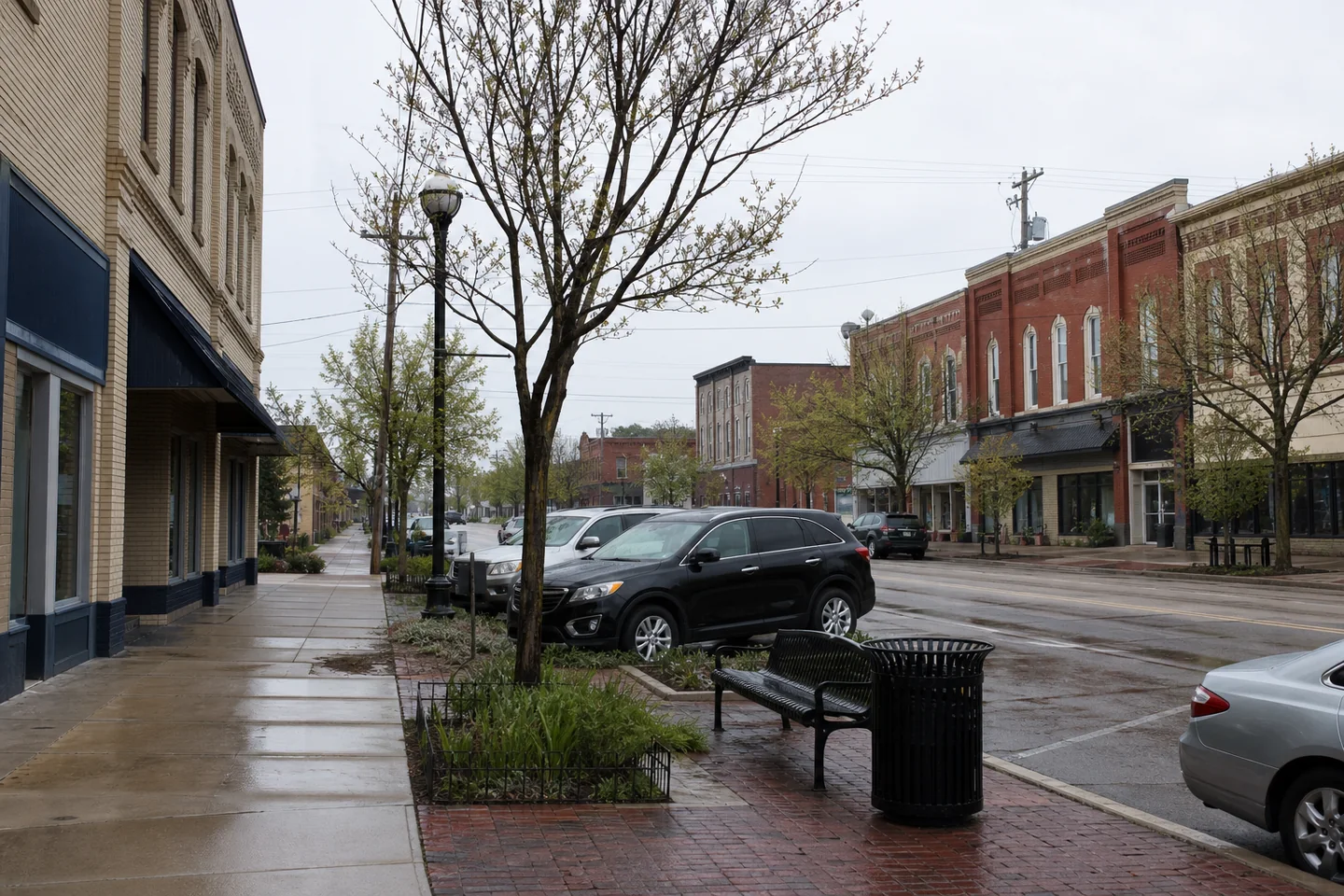 Coldwater, MI cityscape