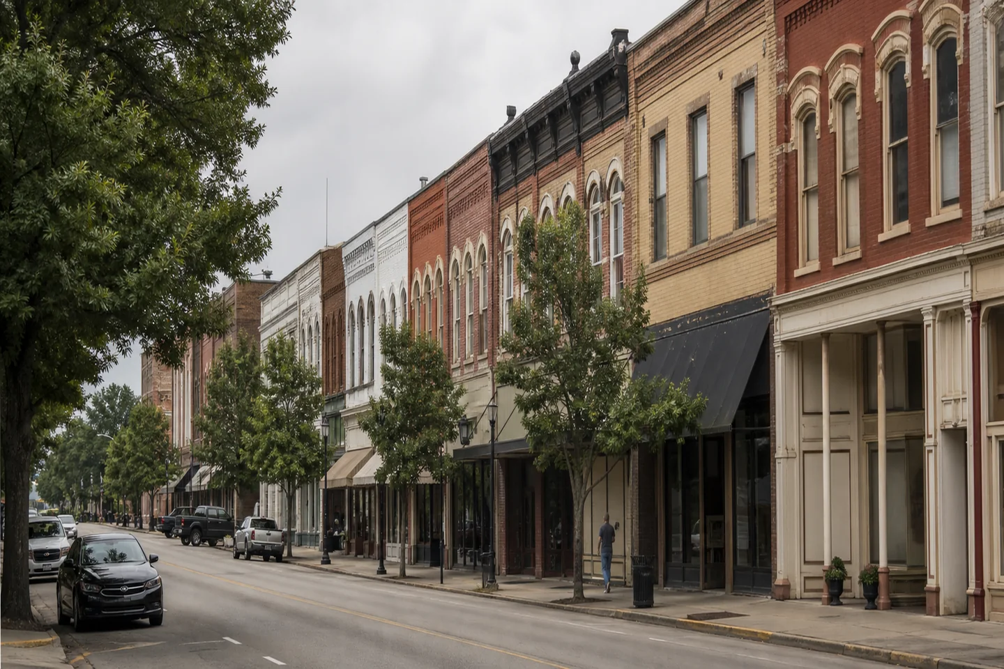 Columbus, MS cityscape