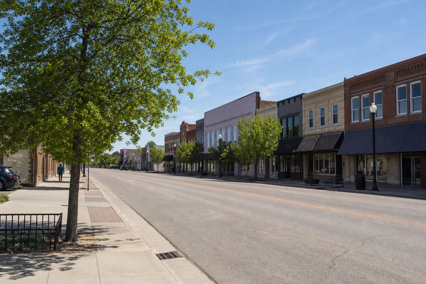 Columbus, NE cityscape