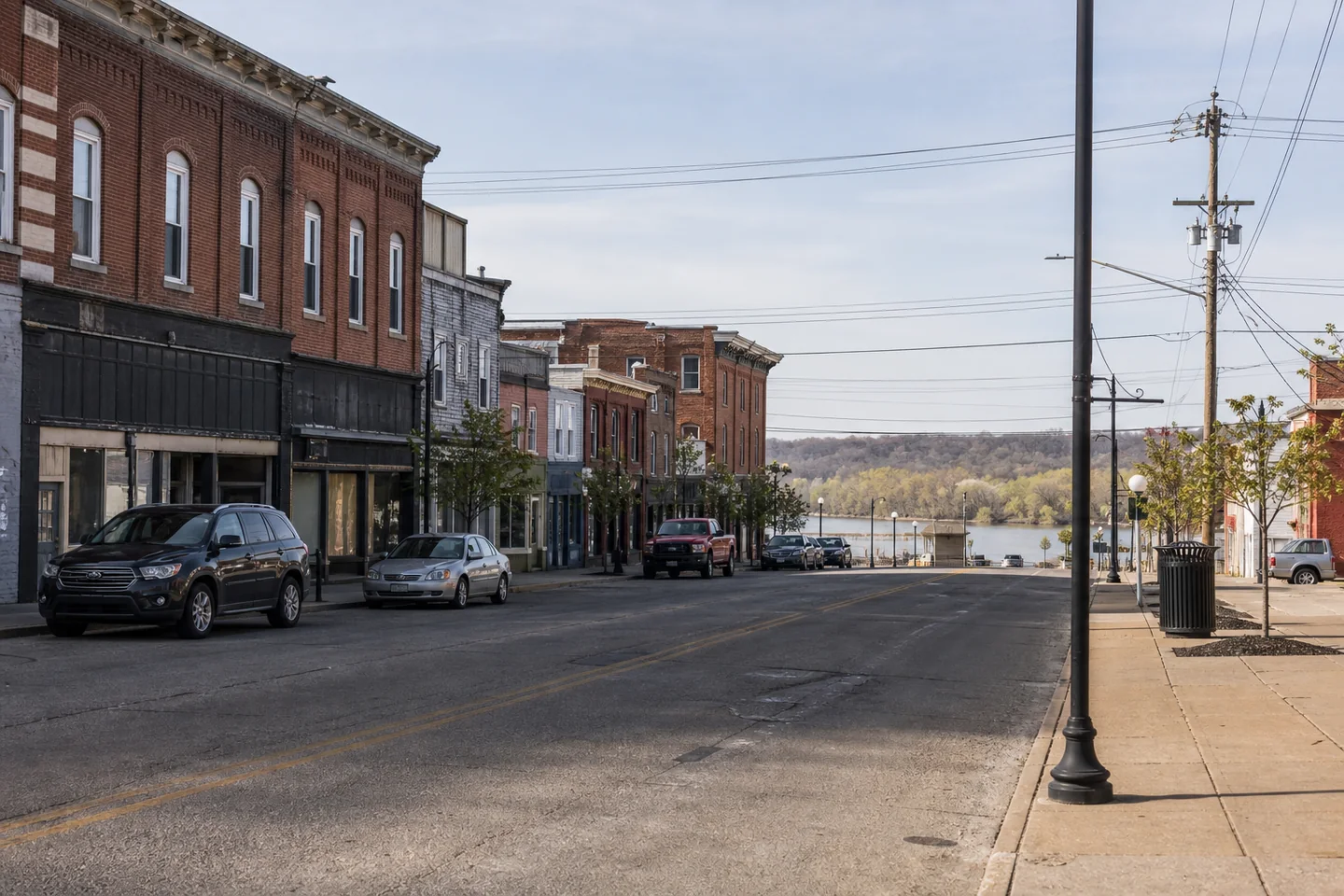 Dixon, IL cityscape
