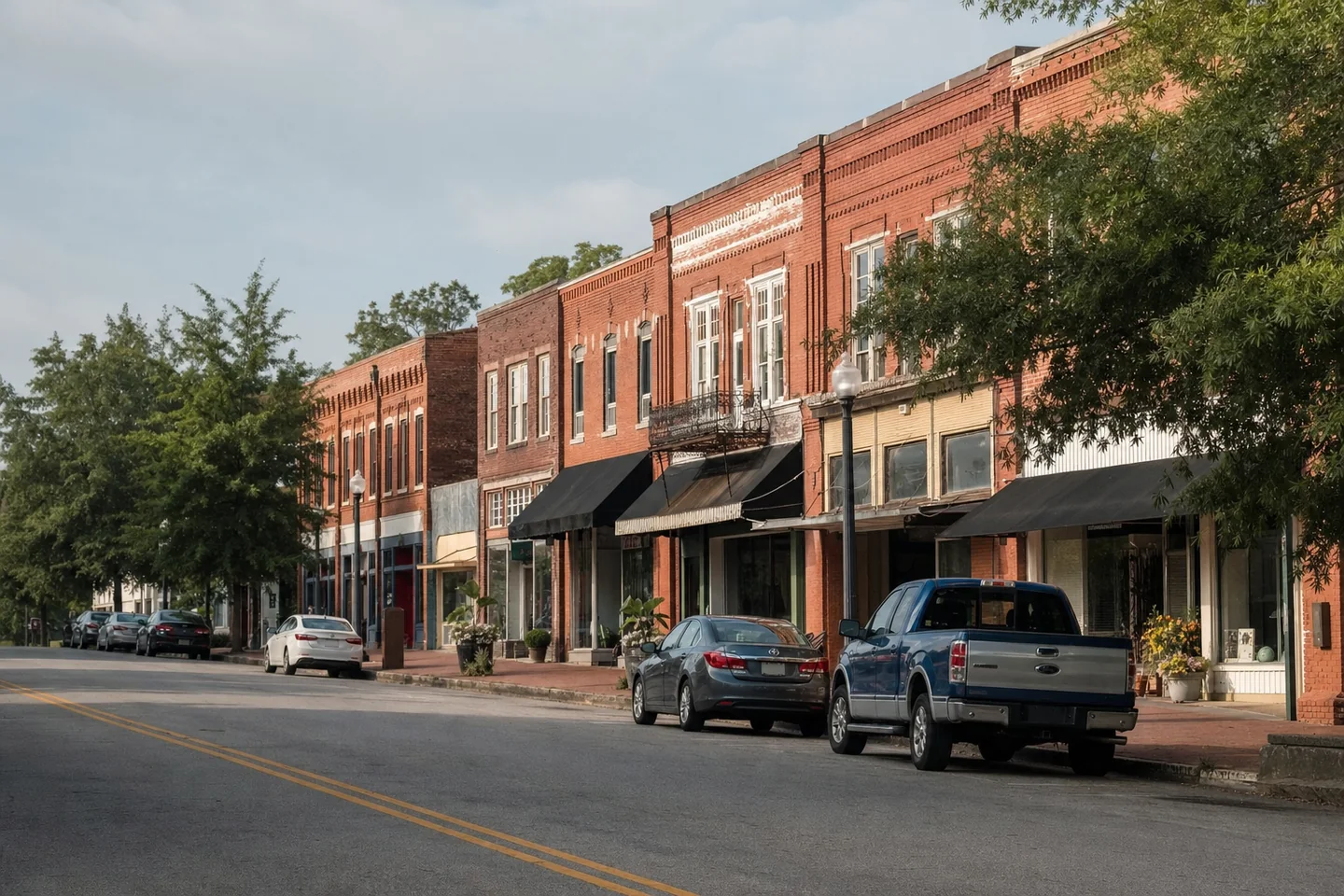 Dublin, GA cityscape
