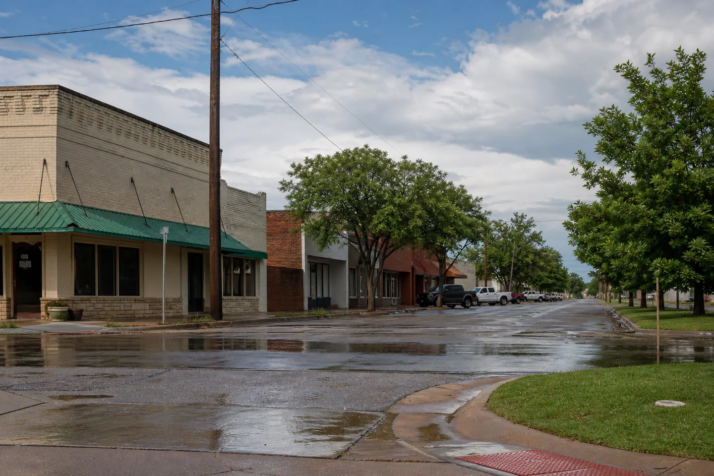Duncan, OK cityscape