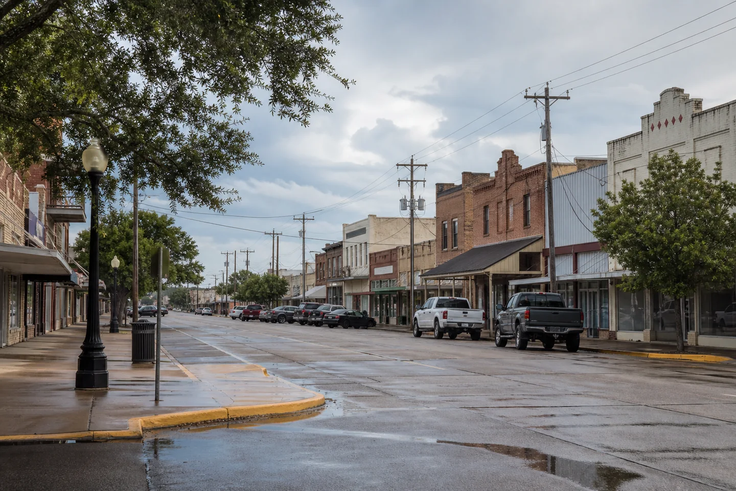 El Campo, TX cityscape