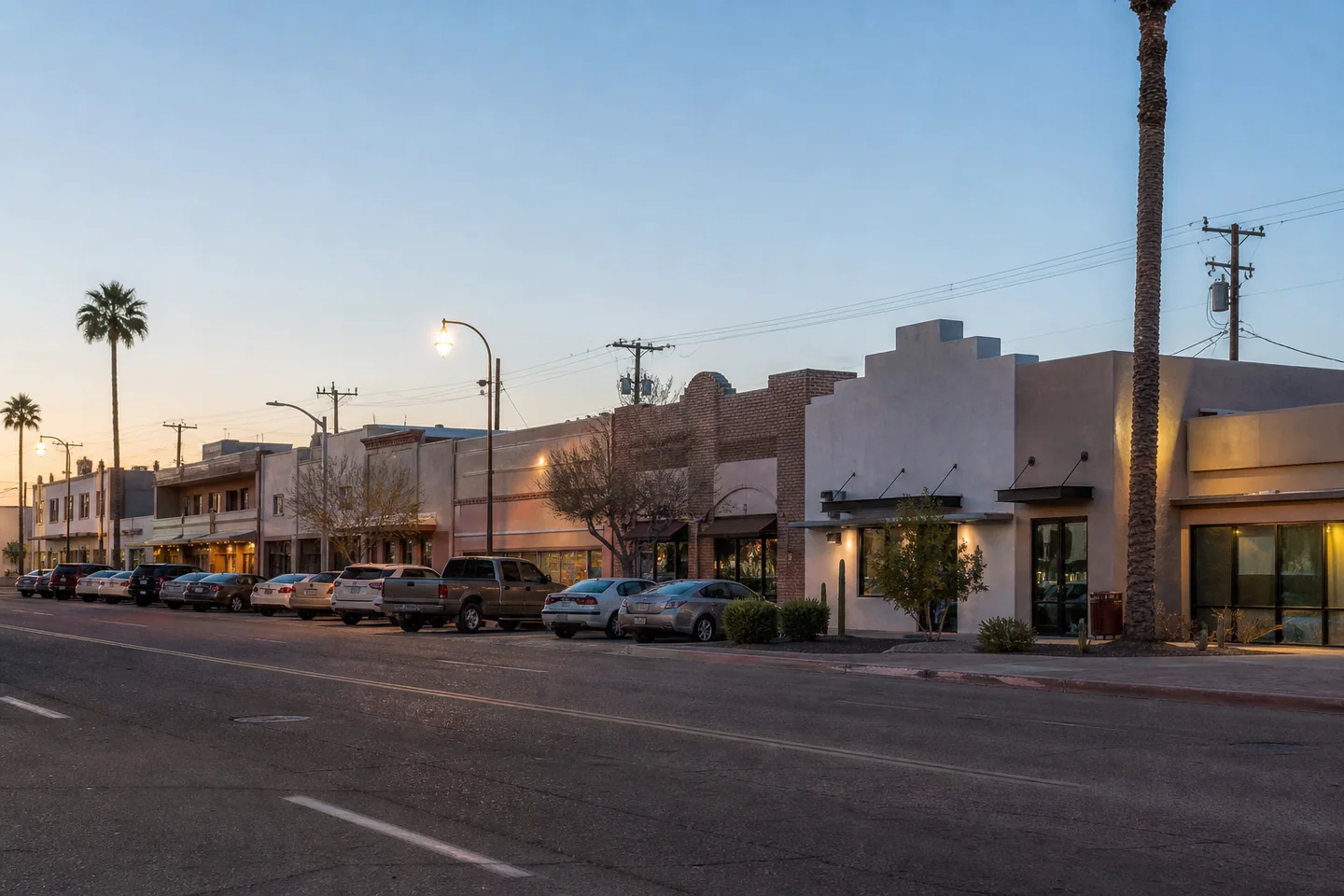 El Centro, CA cityscape