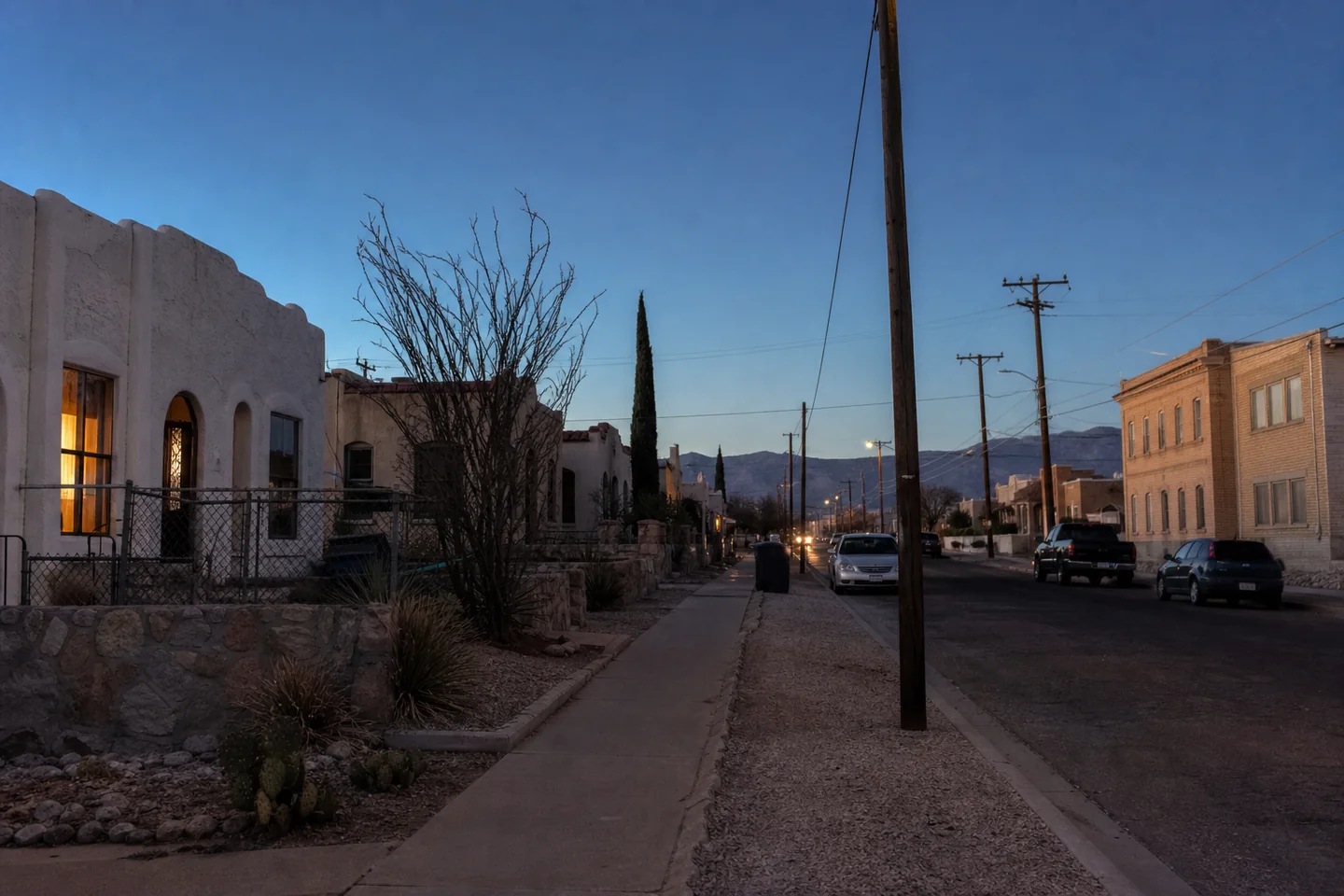El Paso, TX cityscape