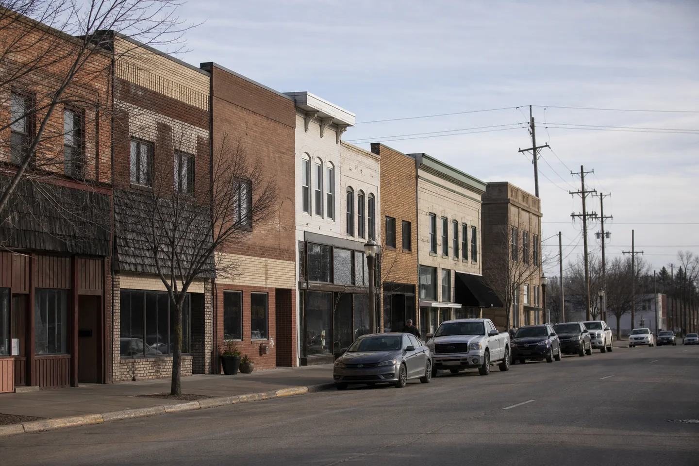 Fergus Falls, MN cityscape