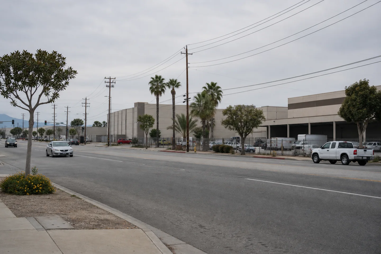 Fontana cityscape