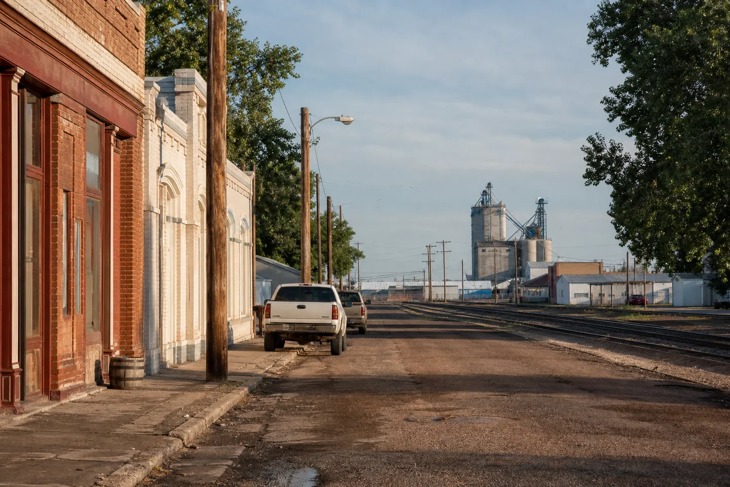 Fort Morgan, CO cityscape