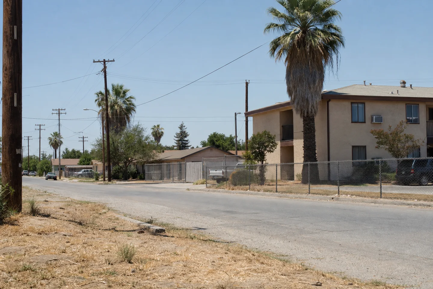 Fresno, CA cityscape