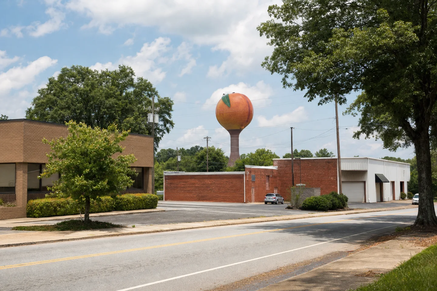 Gaffney, SC cityscape