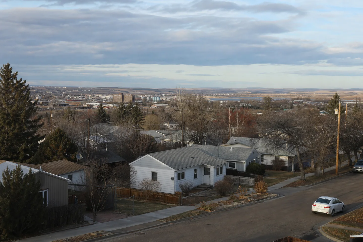 Great Falls, MT cityscape