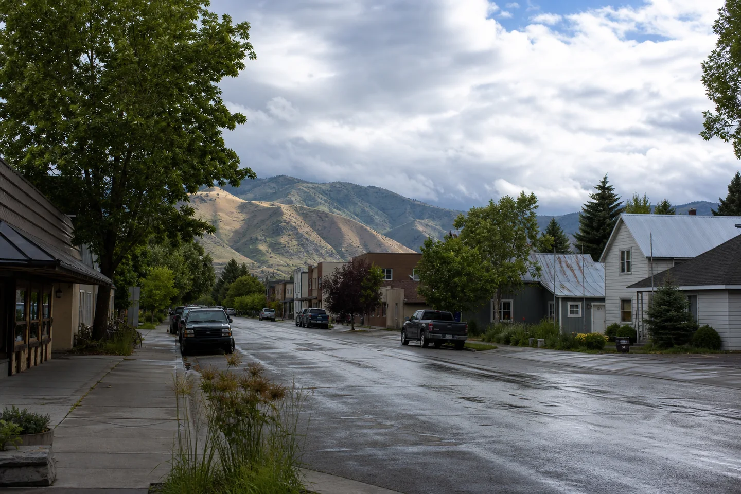 Hailey, ID cityscape