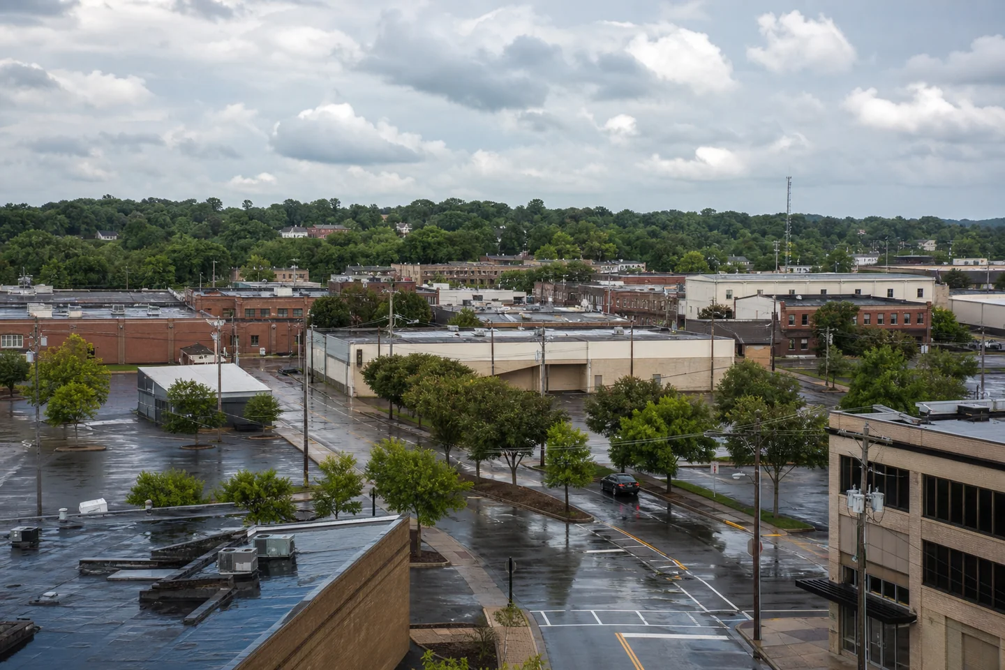 Hickory, NC cityscape