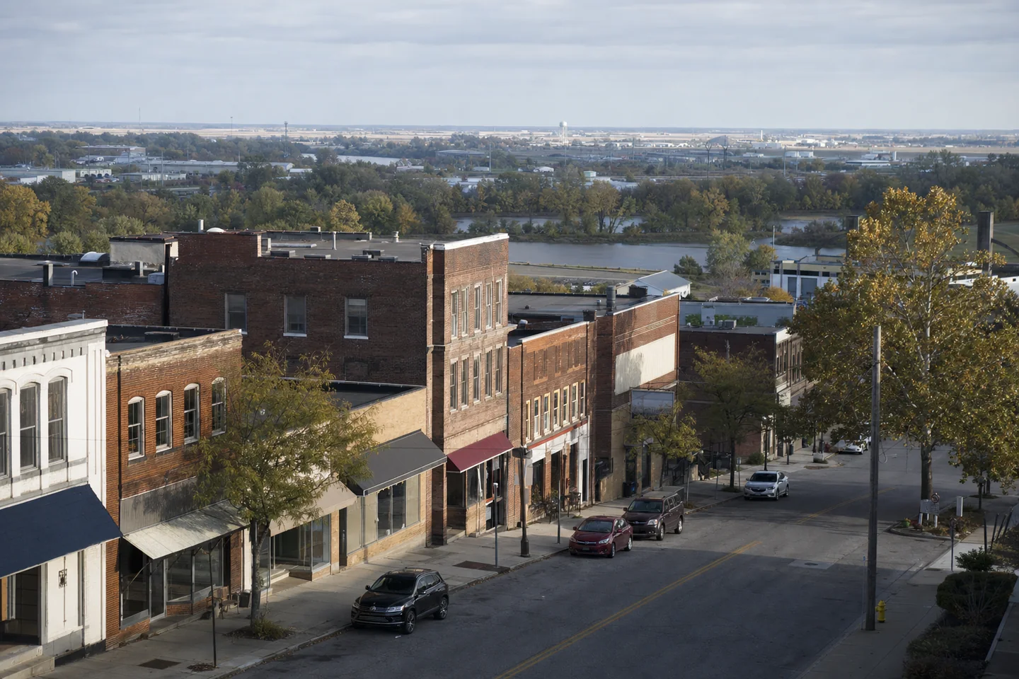 Huntington, IN cityscape