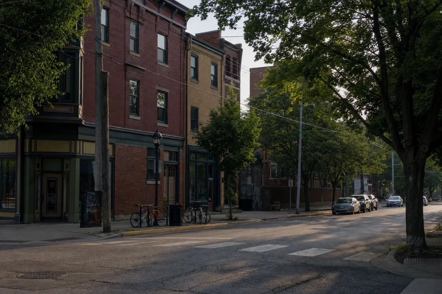 Iowa City, IA cityscape
