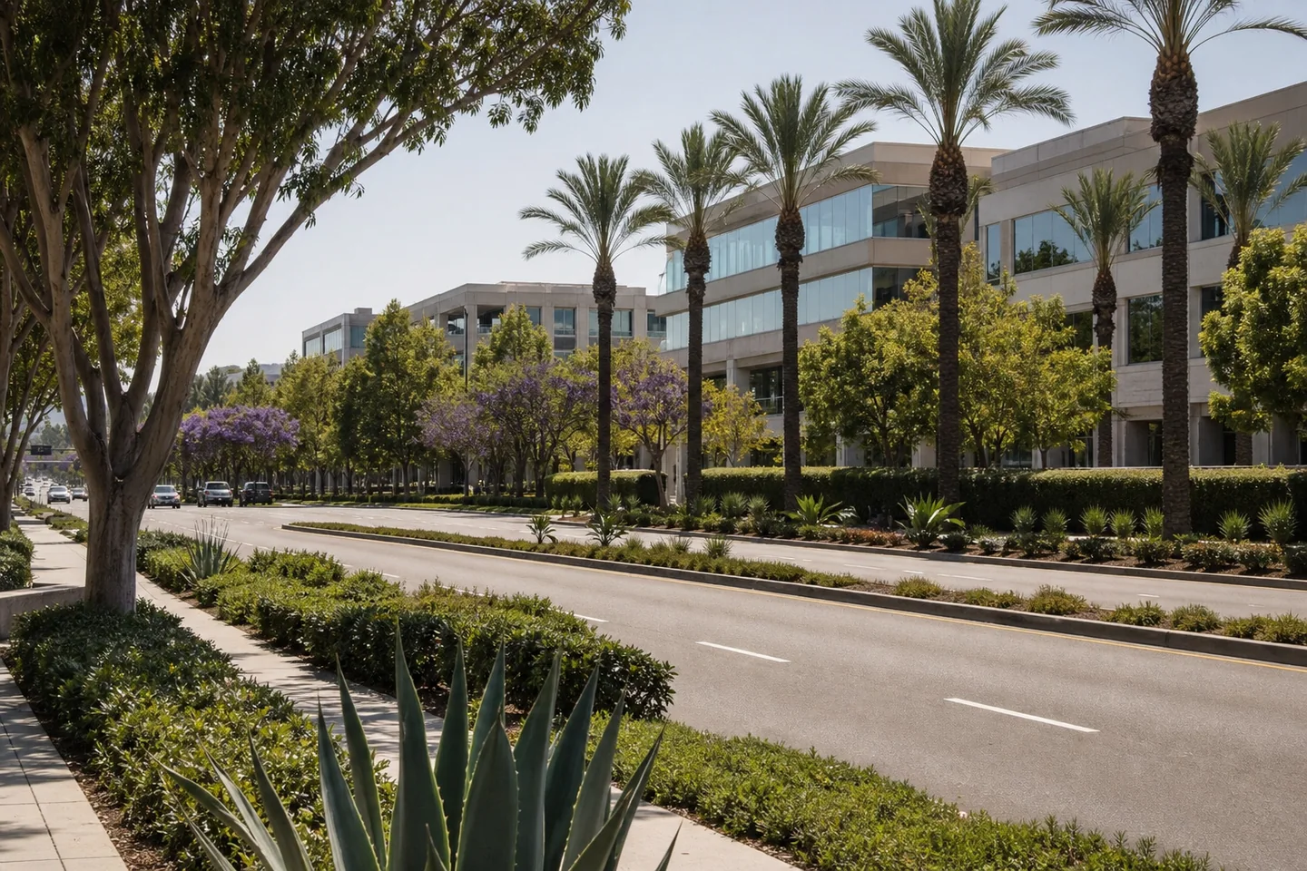 Irvine cityscape