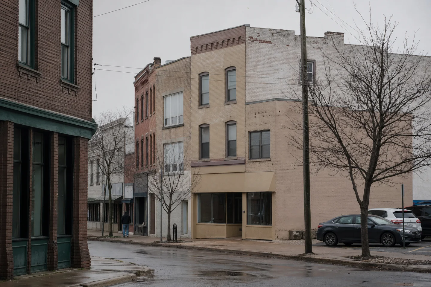 Jackson, MI cityscape