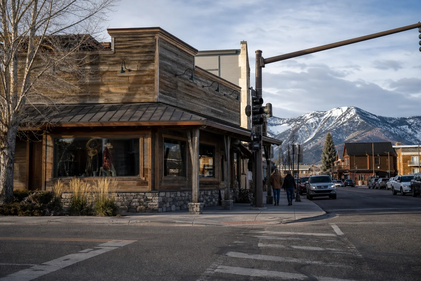Jackson, WY cityscape