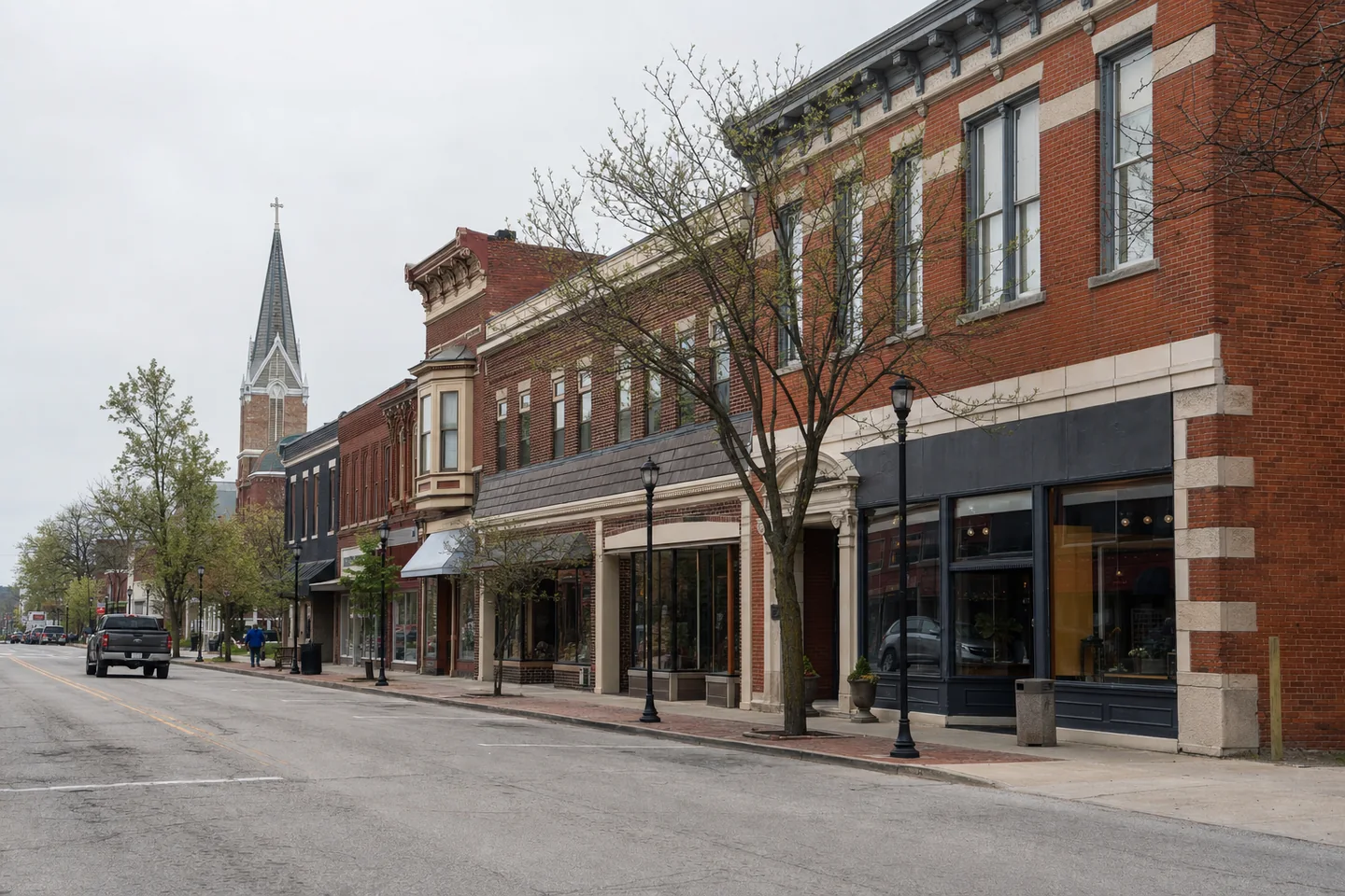 Jasper, IN cityscape