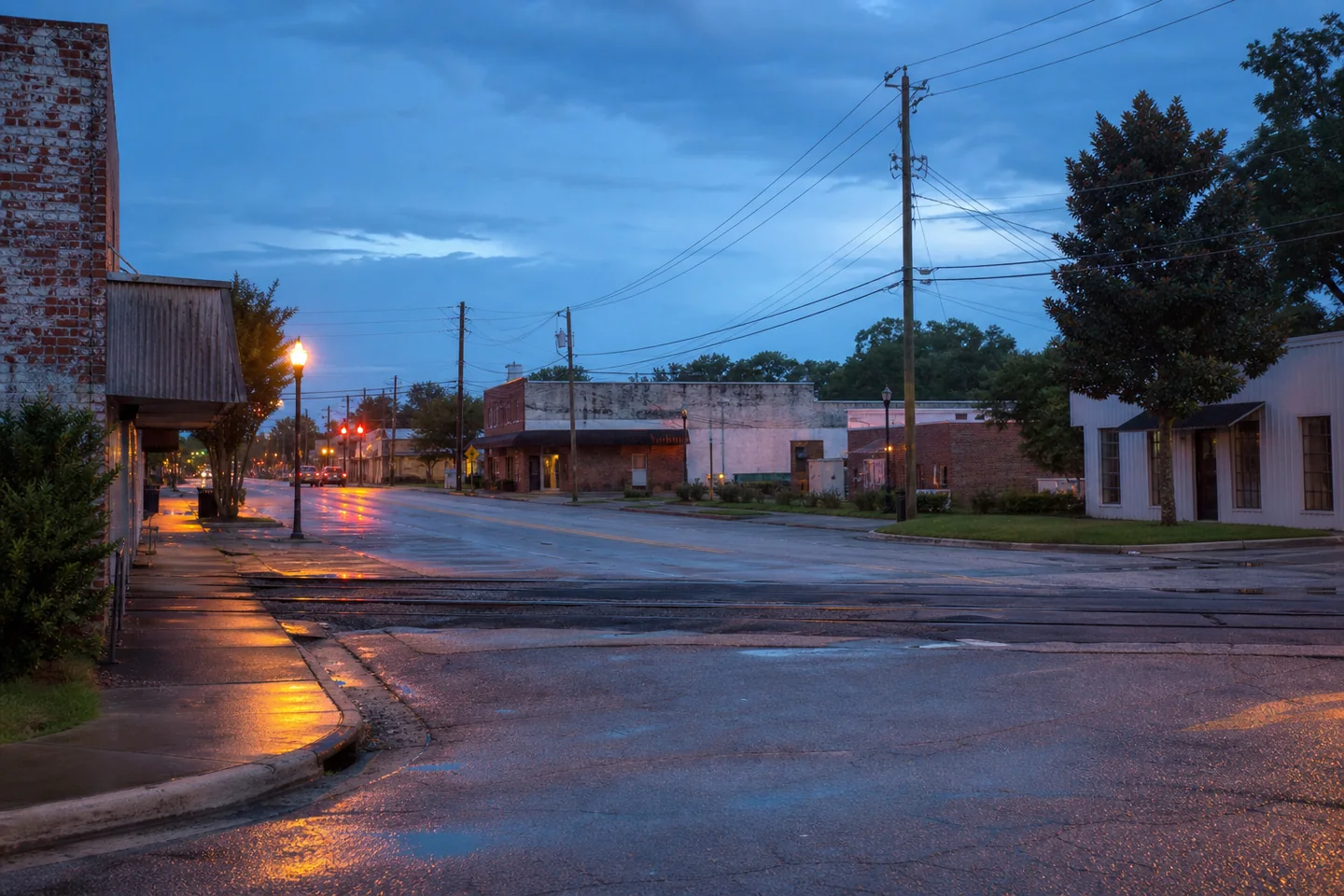 Jesup, GA cityscape