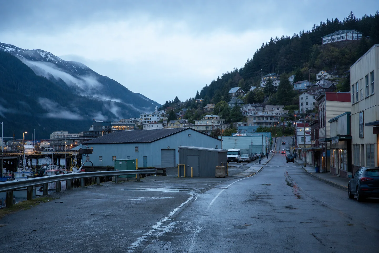 Juneau, AK cityscape