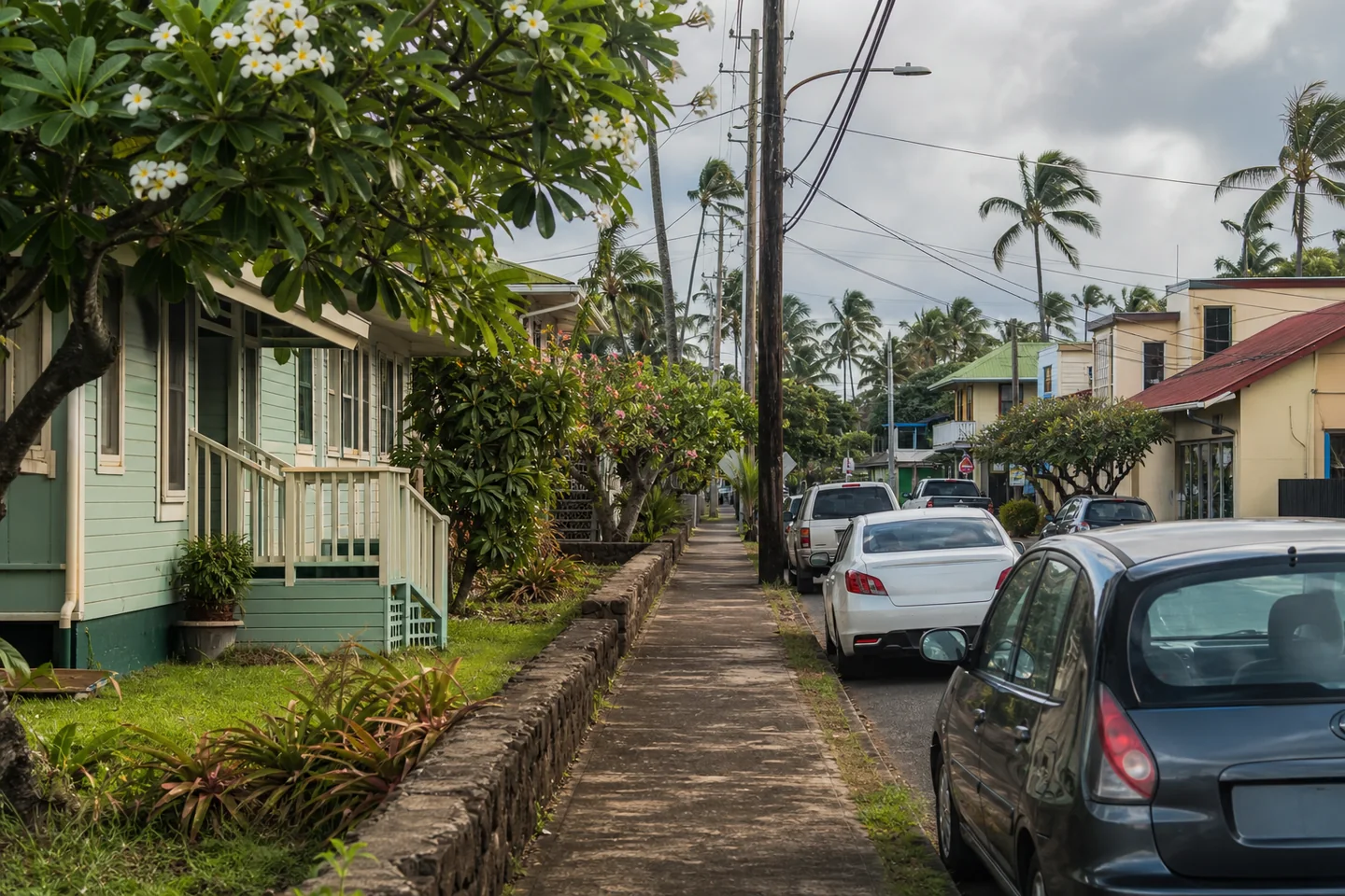 Kapaa, HI cityscape