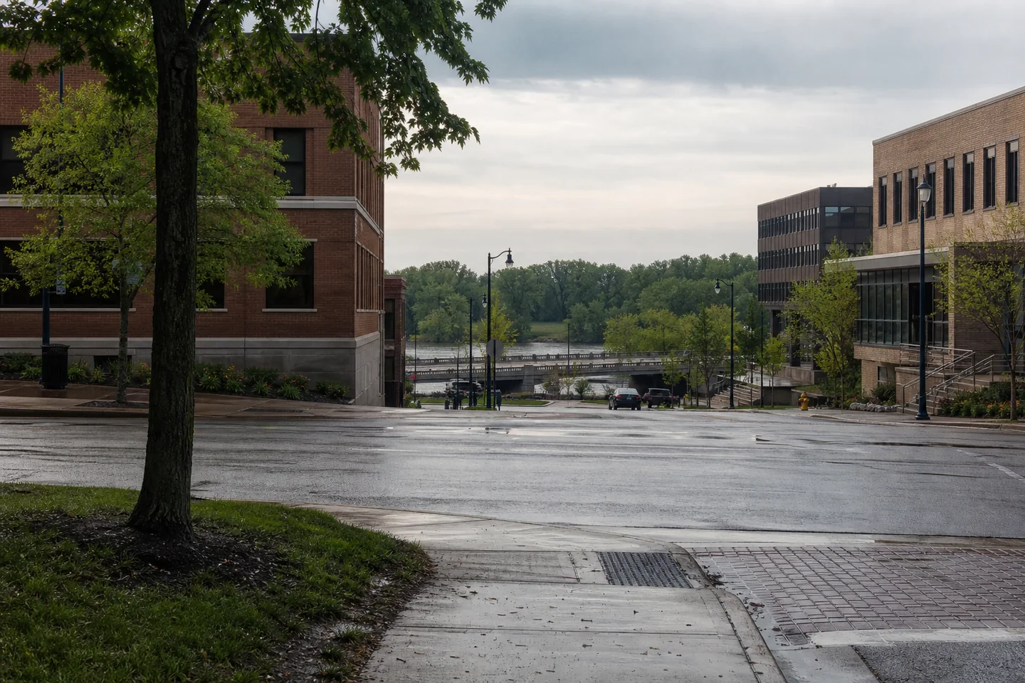 Lansing, MI cityscape