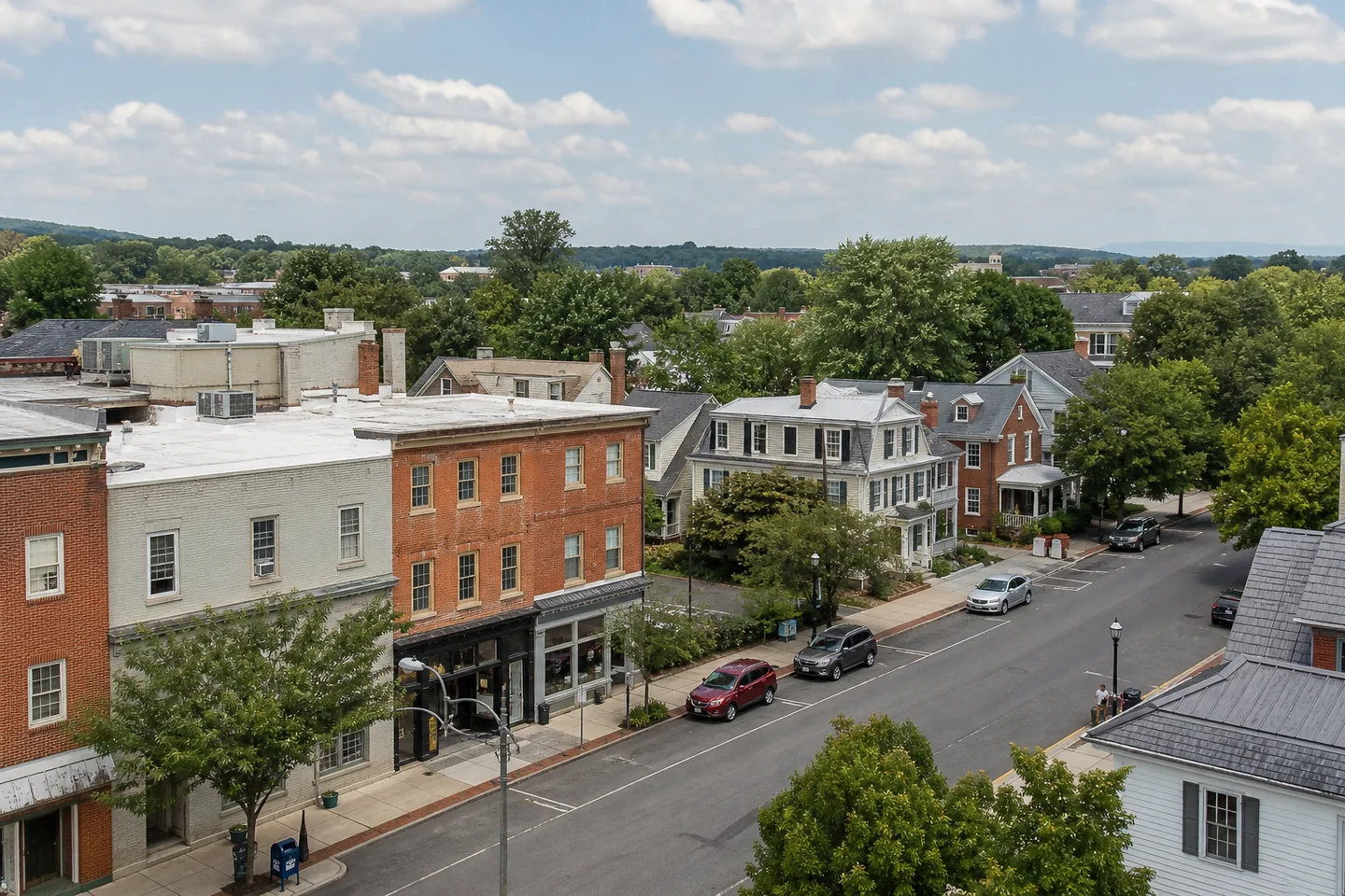 Lewisburg, PA cityscape