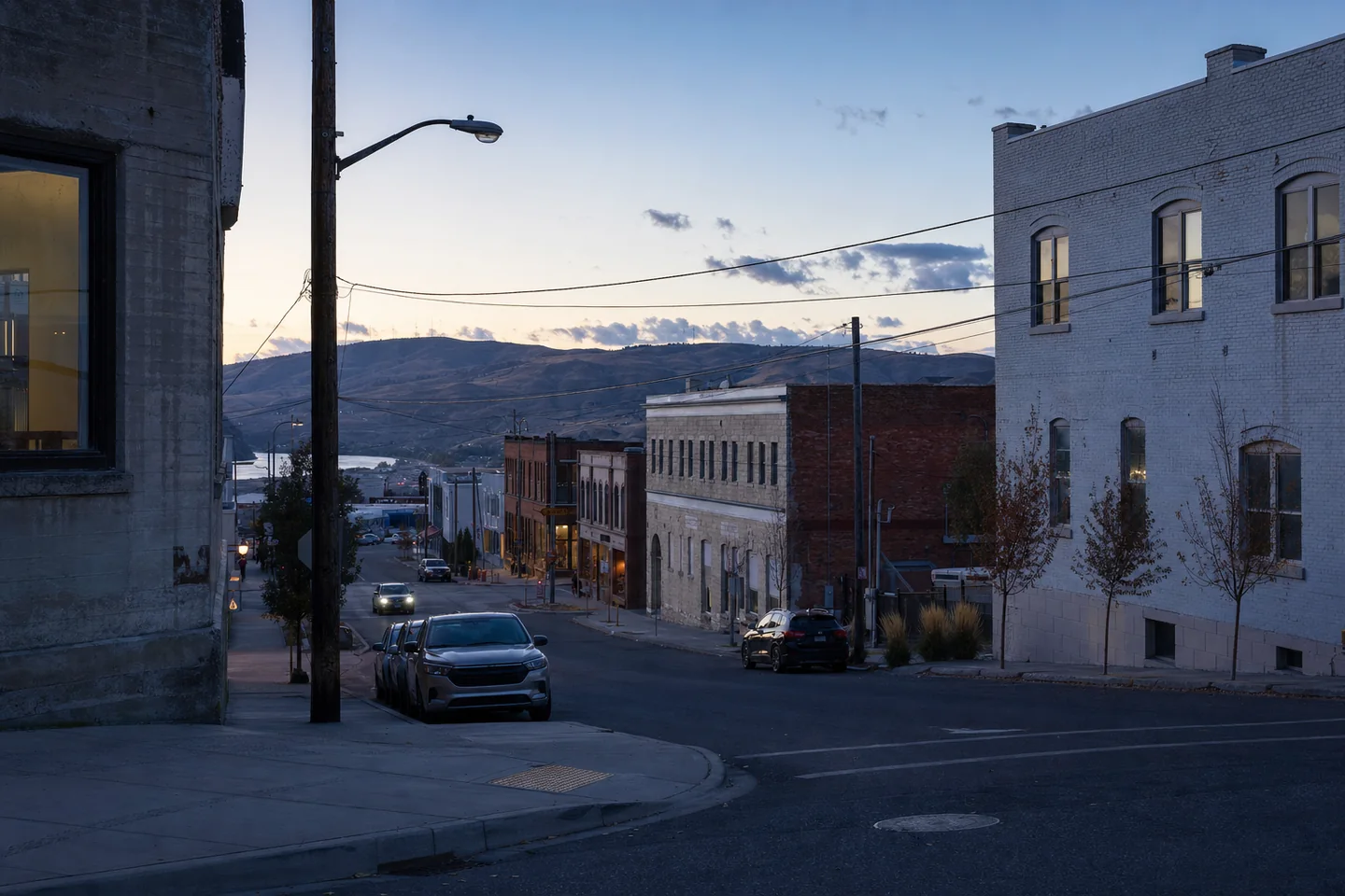 Lewiston, ID cityscape