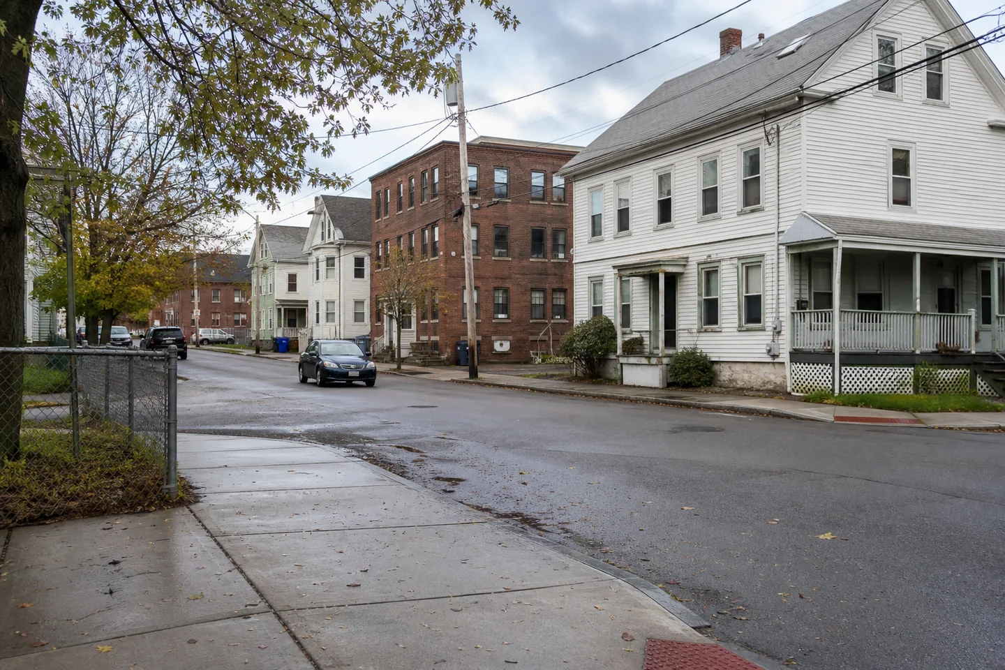 Lewiston, ME cityscape