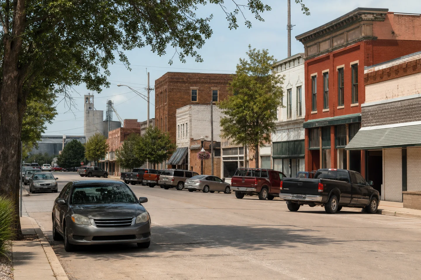 Lexington, NE cityscape