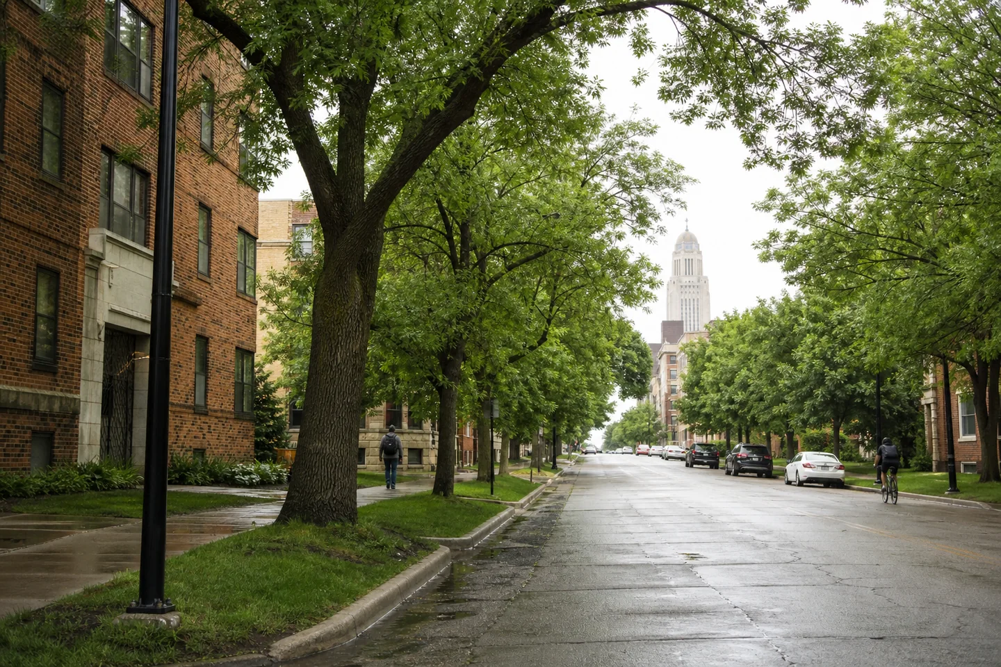 Lincoln, NE cityscape