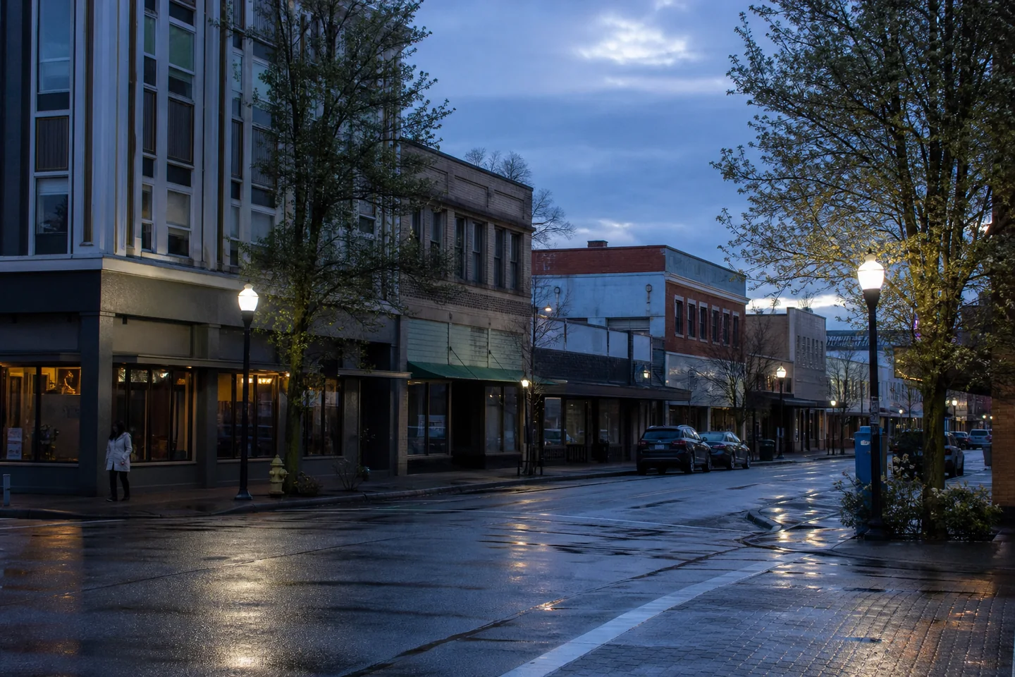 Longview, WA cityscape
