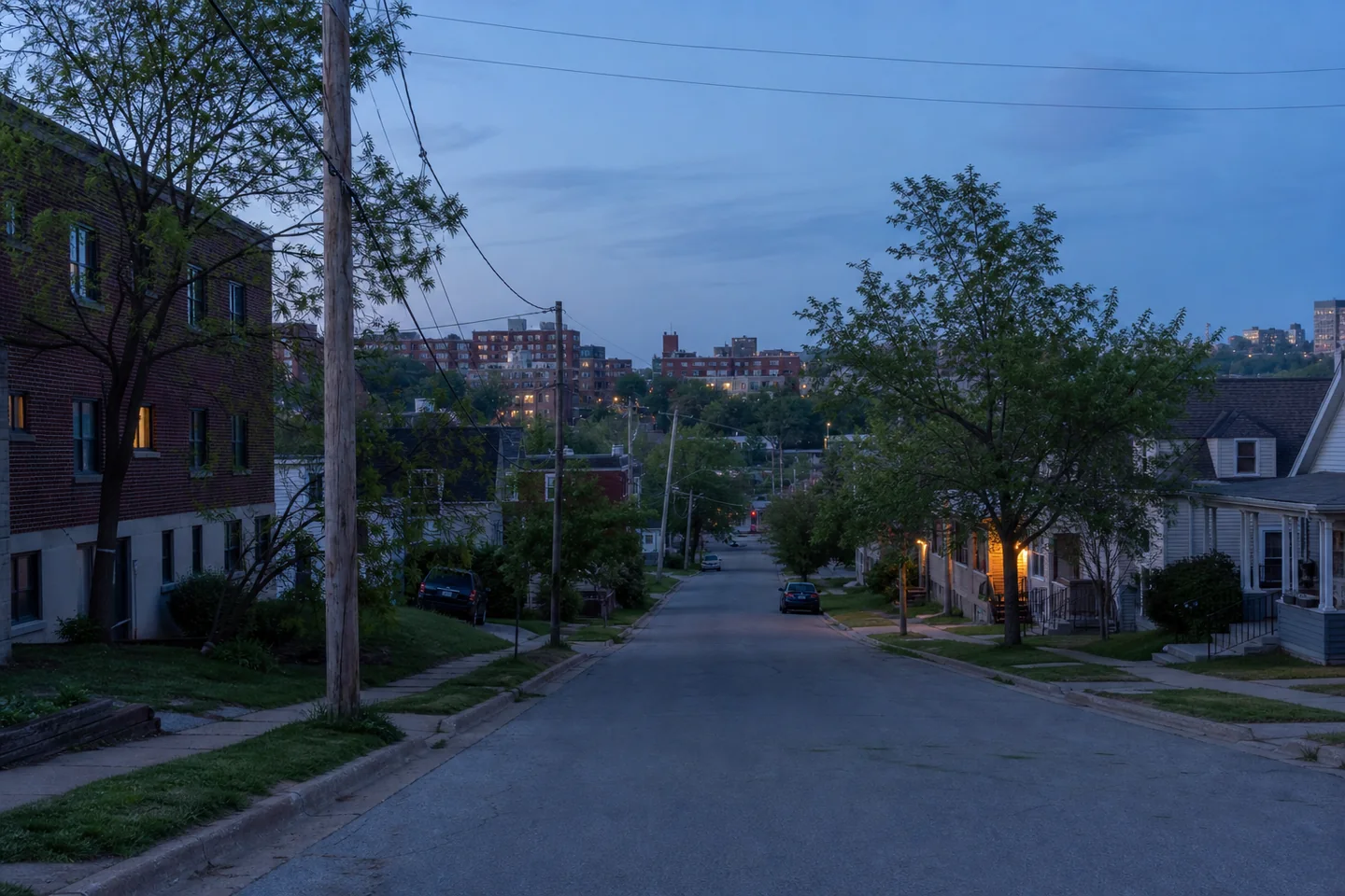 Manhattan, KS cityscape